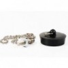 Chain Bath & Plug Set Black