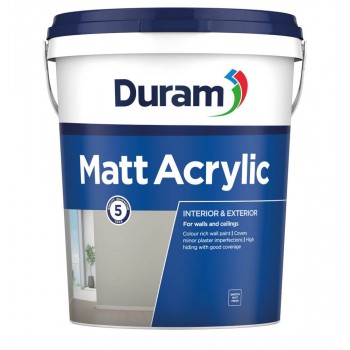 Duram Matt Acrylic Chena White 20l
