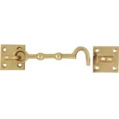 150mm Cabin Hooks Brass Plated