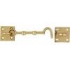 150mm Cabin Hooks Brass Plated