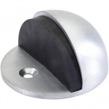 Half Moon Door Stop Satin