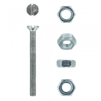 Eureka Machine Screw & Nut 4x40mm Quantity:12