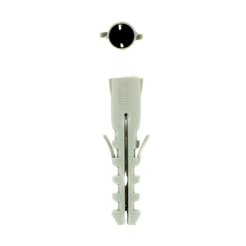 Eureka Wall Plug Nylon 10x50mm Quantity:4 Eureka Wall Plug Nylon 10x50mm Quantity:4