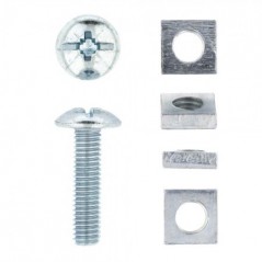 Eureka Gutter Bolt & Nut 6x25mm Quantity:8