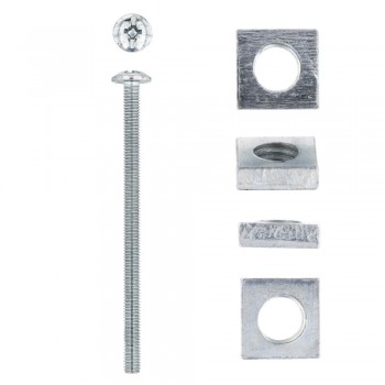Eureka Gutter Bolt & Nut 6x100mm Quantity:15