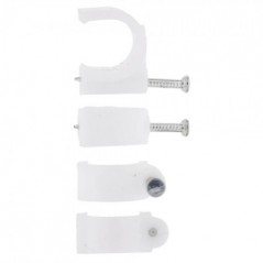 Eureka Cable Clip Round 120mm Quantity:30