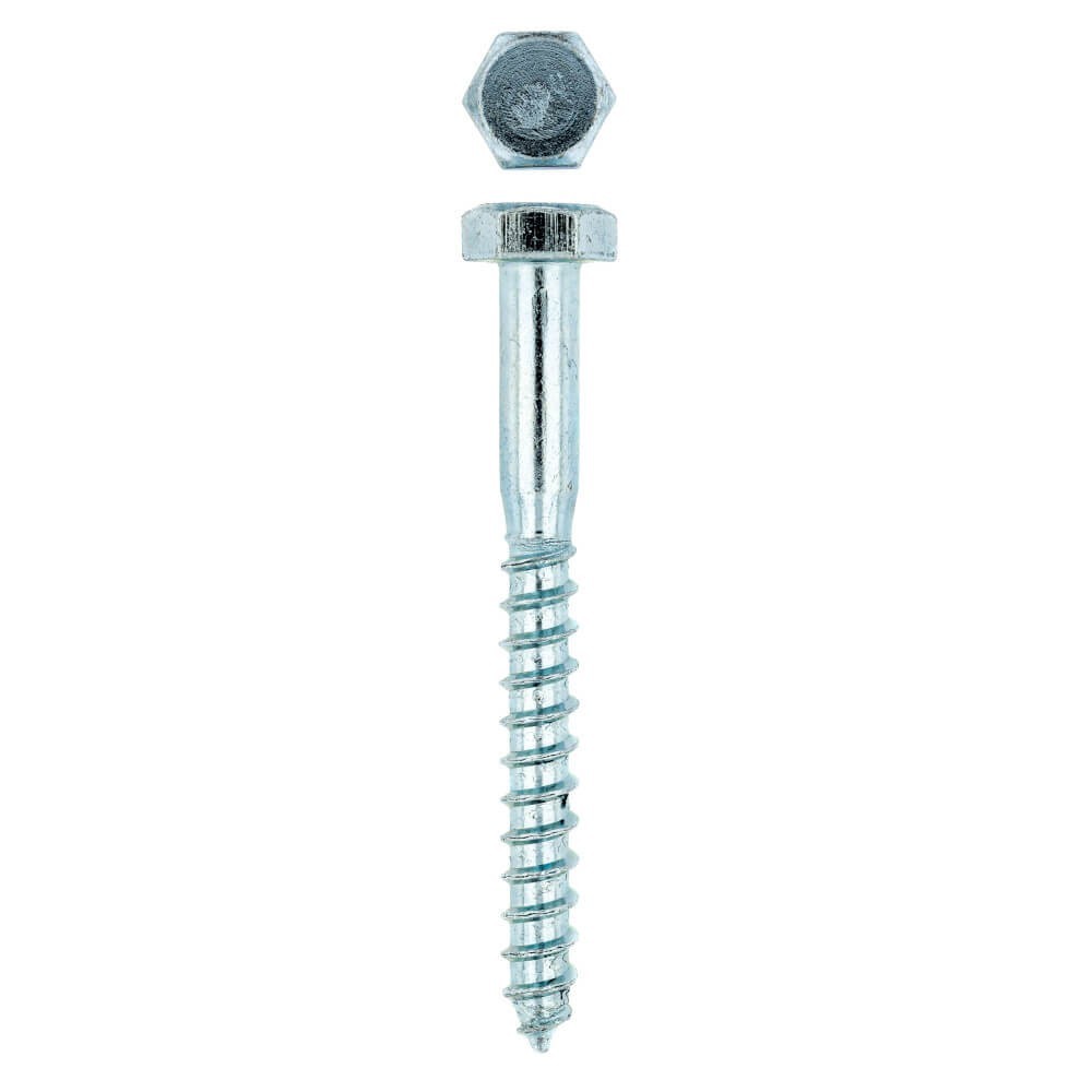 Eureka Coach Screw Galvanised Mild Steel 8x75mm Quantity:6 Eureka Coach Screw Galvanised Mild Steel 8x75mm Quantity:6
