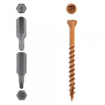 Eureka Decking Screw Smooth Shank 4.0x50mm Quantity:300