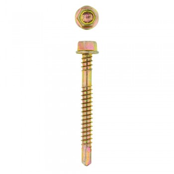 Eureka Self Drilling Tek Screw Steel T3 55x50mm Quantity:200