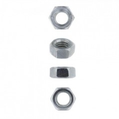 Eureka Set Screw & Nut Galvanised 6x50mm Quantity:6