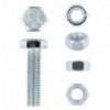 Eureka Set Screw & Nut Galvanised 8x30mm Quantity:12