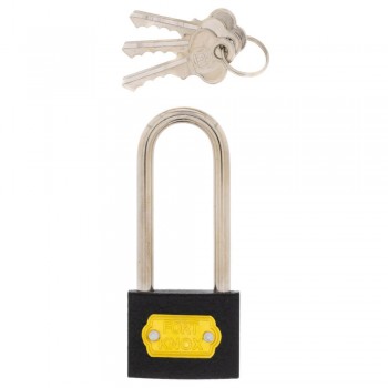 Fort Knox Iron Padlock Long Shackle 40mm Quantity:1