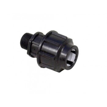 Hdpe Coupler Reducing Male 25mmx3/4" Splashworks