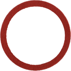 Compression Fiber Washers 22mmx5 Sabs