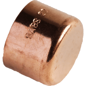 Solder End Cap 22mmx2 Sabs