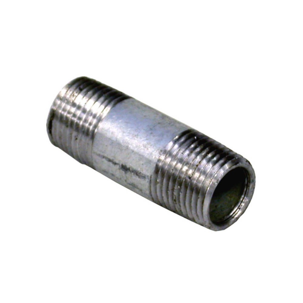 Galvanised Nipple 15mm X 2 Galvanised Nipple 15mm X 2