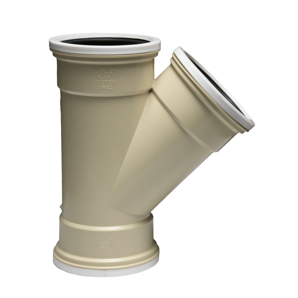 Underground Junction 110mm X 45 Deg Plain Sabs Underground Junction 110mm X 45 Deg Plain Sabs