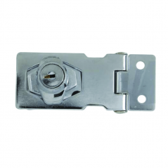 100mm Locking Hasp & Staple Nickel Plate, TROJAN - Cashbuild