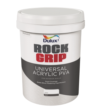 Dulux Rockgrip Pva White 20l