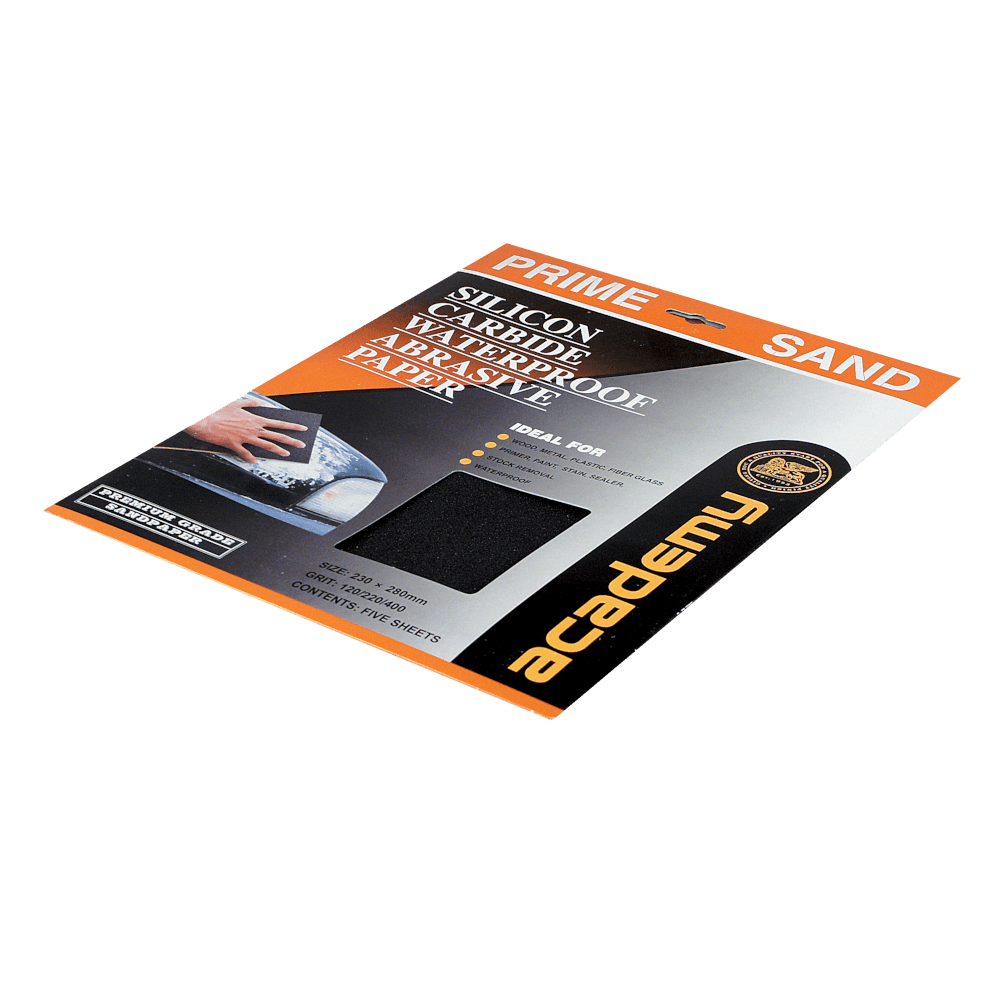 Water Sandpaper 230x280mm 120grit Water Sandpaper 230x280mm 120grit