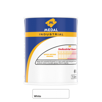 Medal Qd Industrial Enamel White 1l