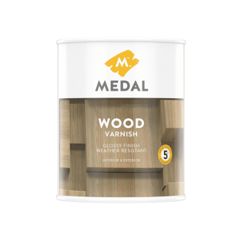 Medal Wood Varnish Light Oak 1l