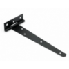 250mm Tee Hinges Black Japan Plated With Screws