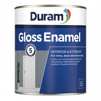 Duram Gloss Enamel Burgundy 1l