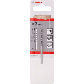 Bosch Wood Drill Bit 3.0mmx61mm