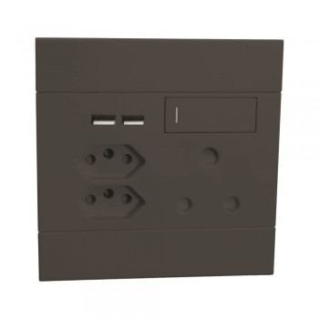 Electrical Plug Socket 1 X 16a 2 X V-slim 2 X Usb Ch Vet