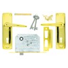 Fort Knox 3-lever Lockset Brass Plated Handles Quantity:1, FORT KNOX - Cashbuild