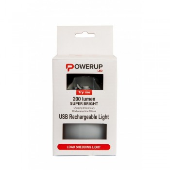 Power Up Rechargeable Usb Light Small Cw,  - Cashbuild