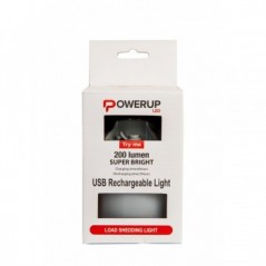 Power Up Rechargeable Usb Light Small Cw,  - Cashbuild