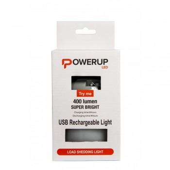Power Up Rechargeable Usb Light Large Cw,  - Cashbuild